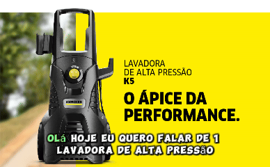 Lavadora de Alta Pressão Kärcher K5 motor a indução 2.100 PSI/Libras 360 L/h 1.900 W com lança turbo e lança leque